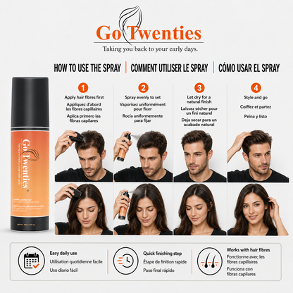 Go Twenties Fiberholder Hairspray