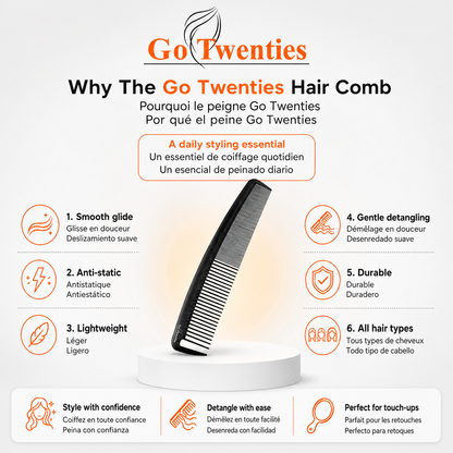 Go Twenties Hair Comb